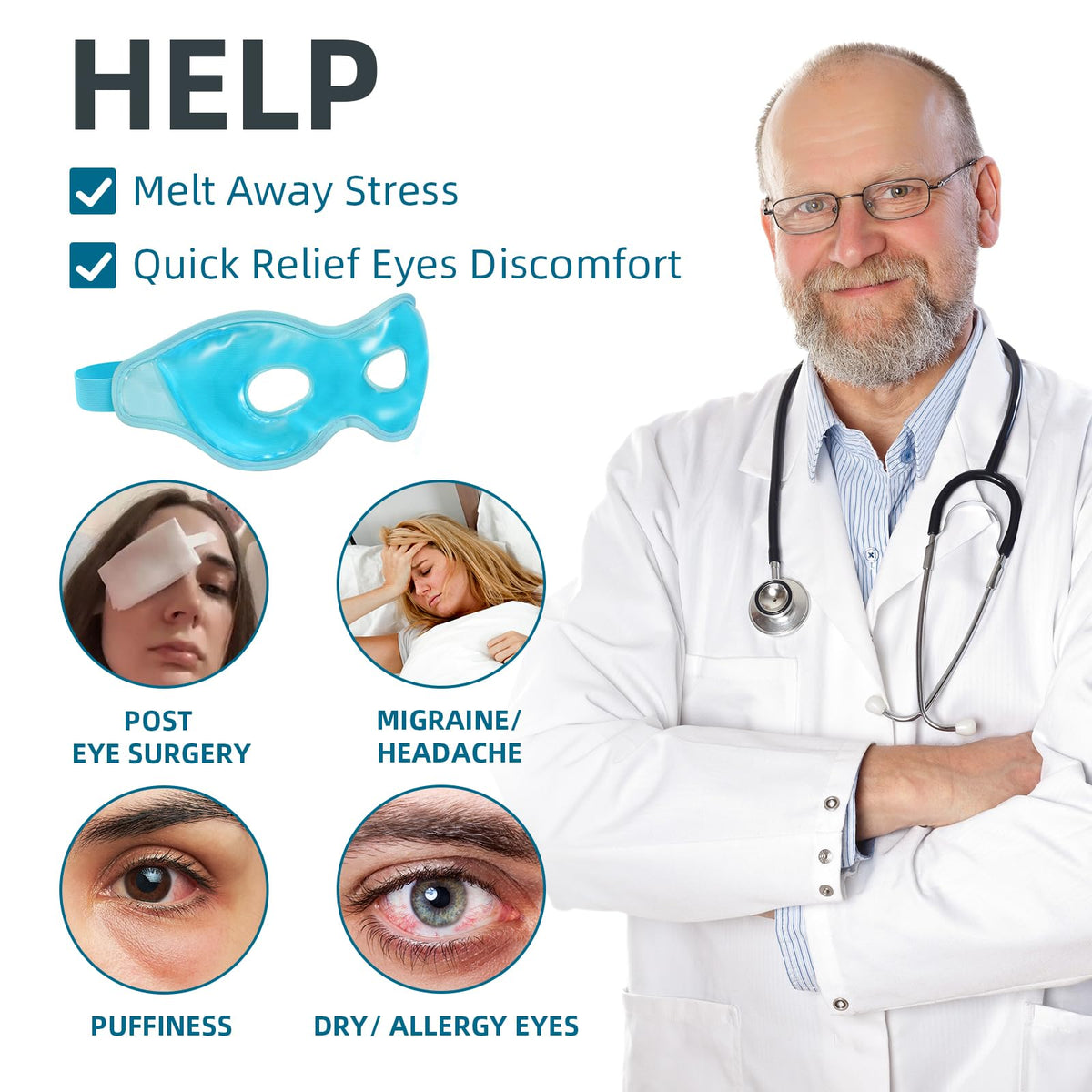 Chillojos gel insert detail showing temperature-retaining core for relief