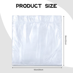 Chinco liner laid flat showing 25x23 inches size and easy fit