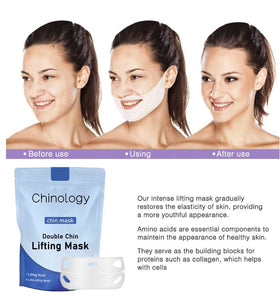 Chinology close-up of hydrogel texture for comfortable adhesion