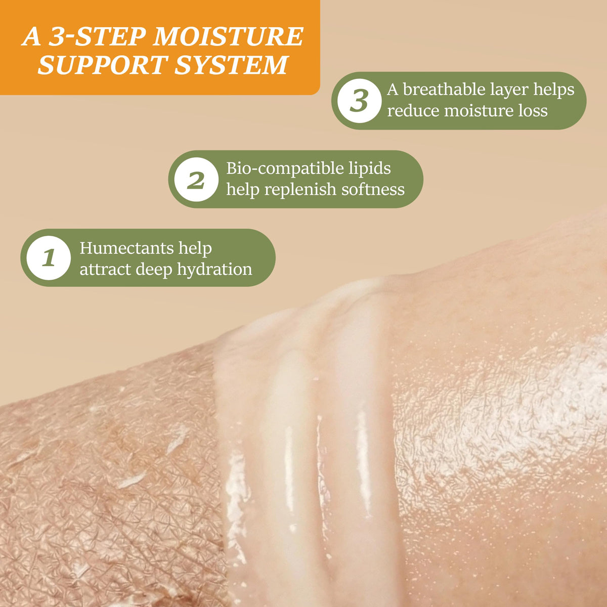 ChiroLife balm being applied to hand illustrating fast absorption and softening benefit
