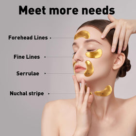 CHMI leftover serum patted into skin for hydration boost