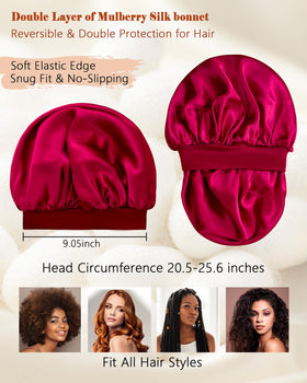choshion reversible bonnet two-tone display offering dual-style versatility