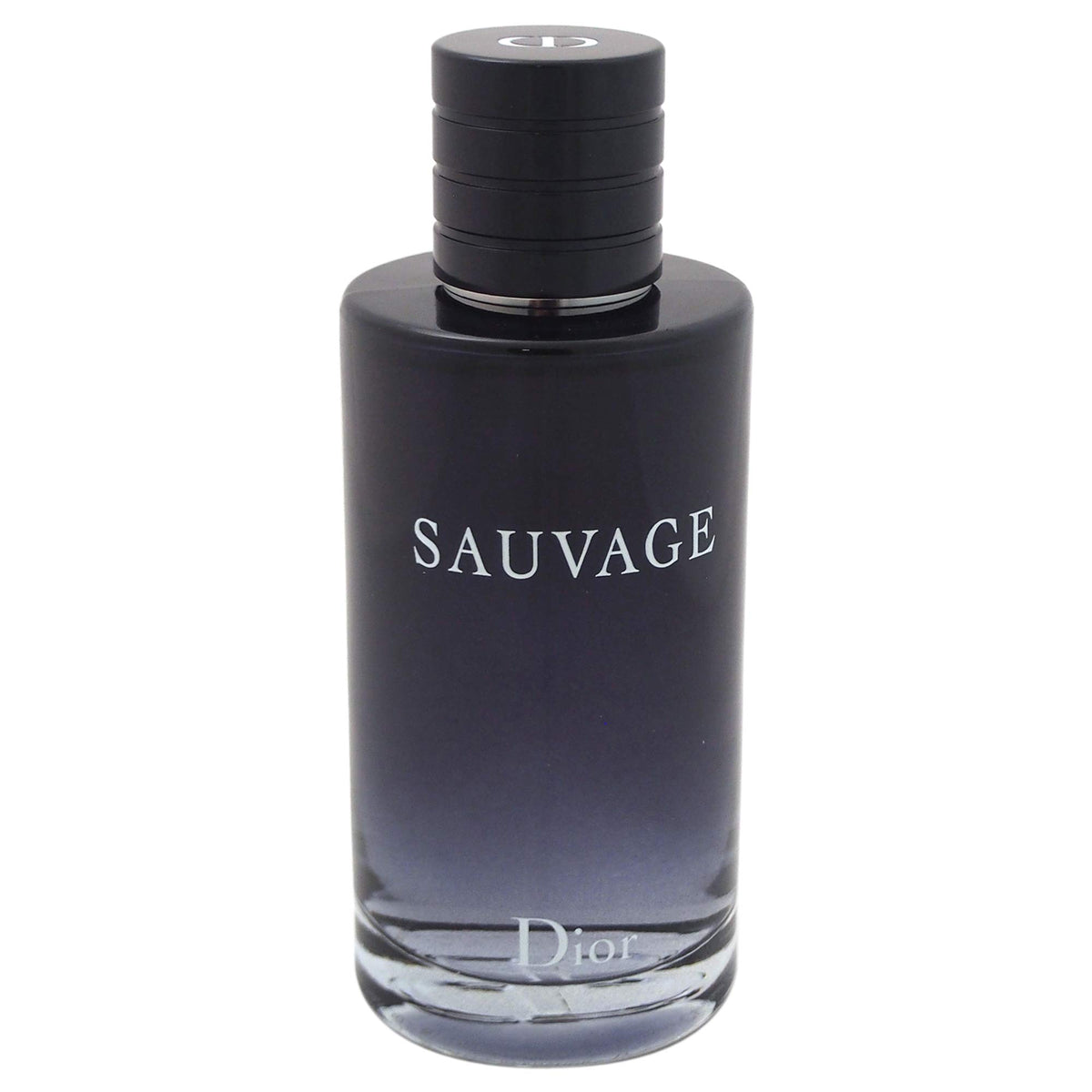 Christian Dior Sauvage cap and atomizer close-up highlighting bottle details and durable finish