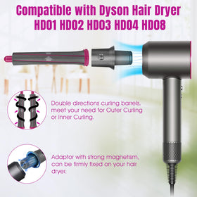 Chuancheng adapter on Supersonic dryer showing conversion benefit for Airwrap use