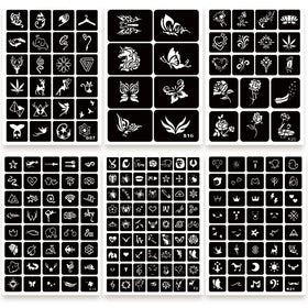 ChurlChurl collage of multiple stencil designs to inspire creative looks benefit