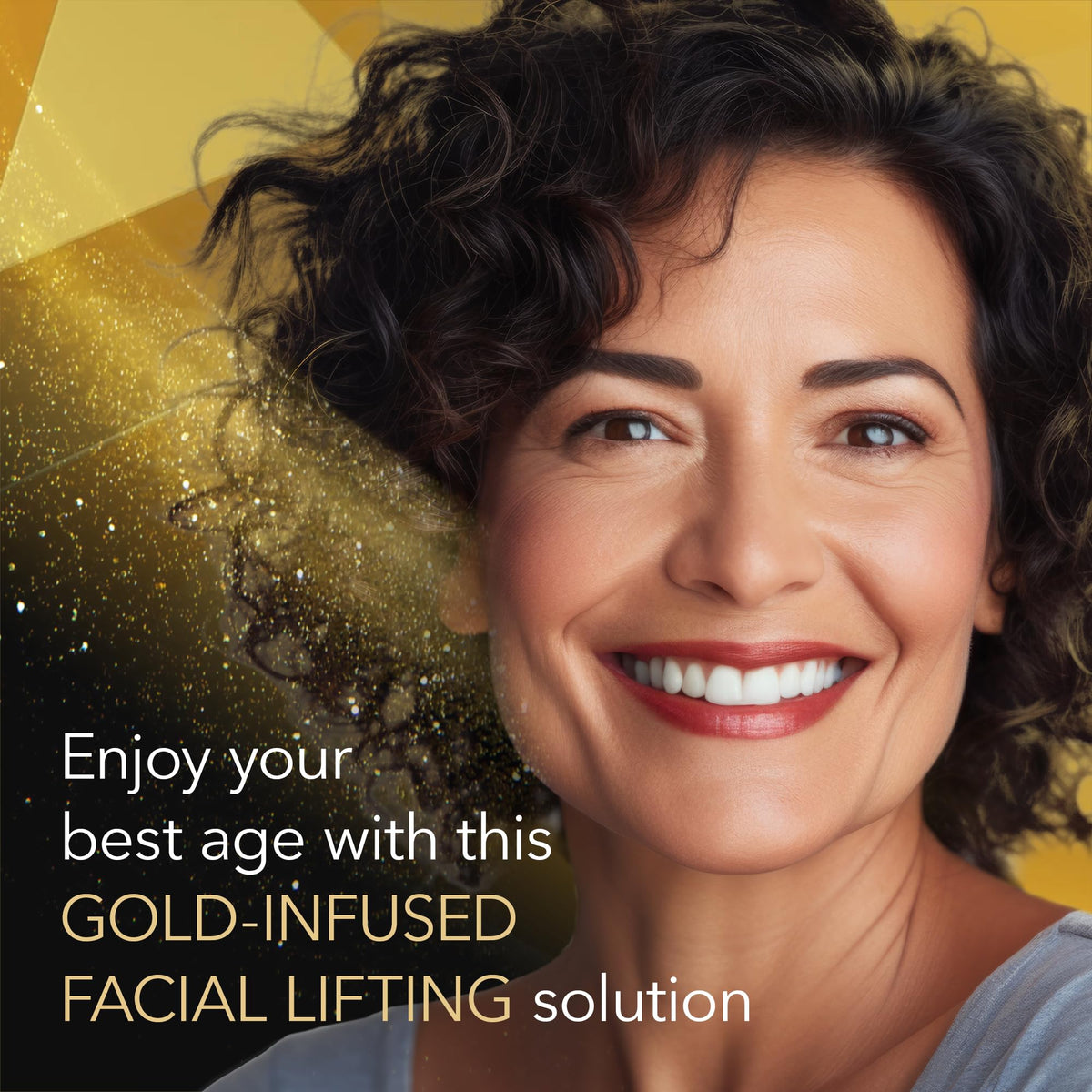 Cicatricure in bathroom routine lifestyle scene showing daily use benefit
