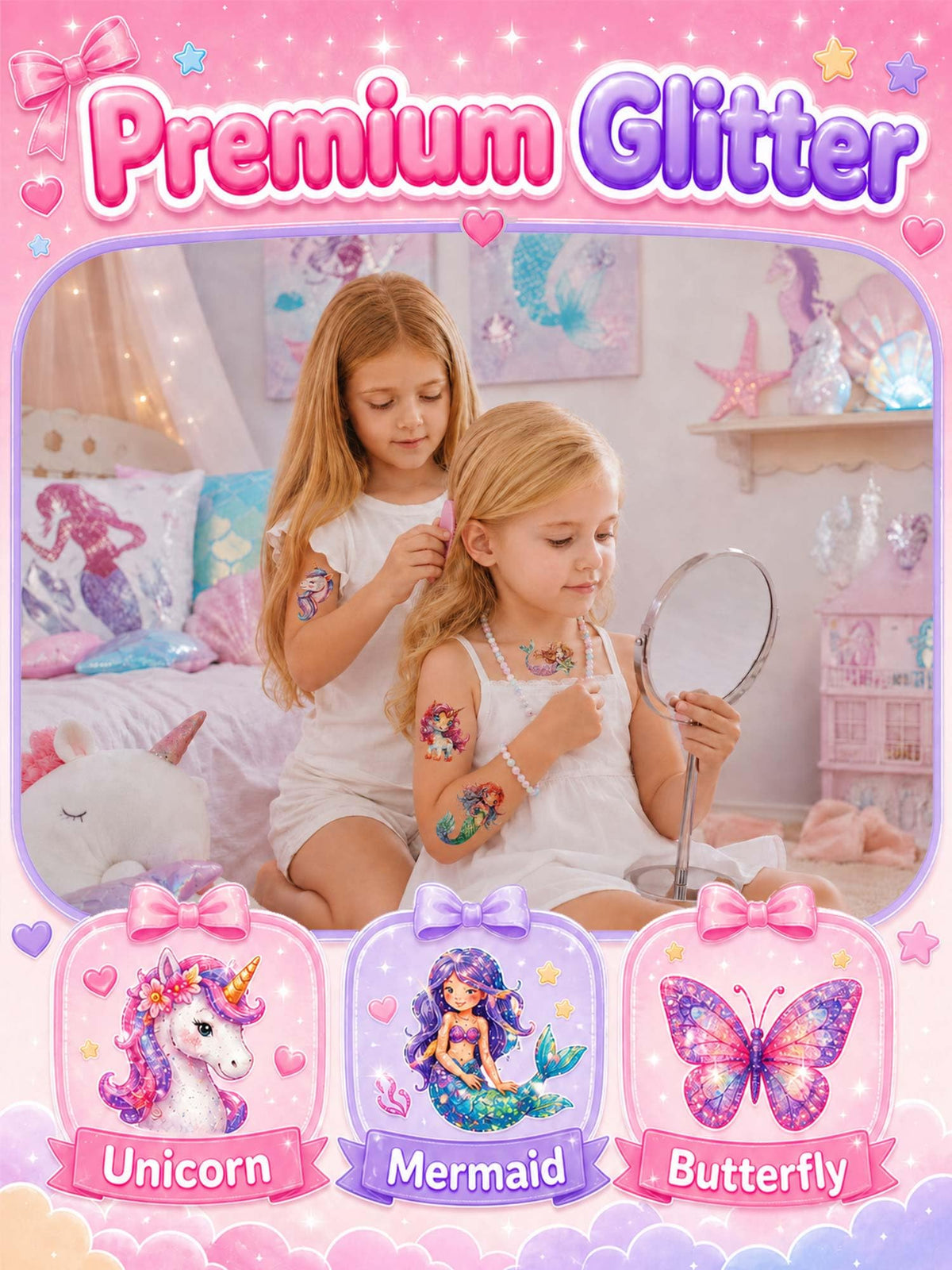 CICI&JIAJIA tattoo worn on a wrist showing how tattoos look during play