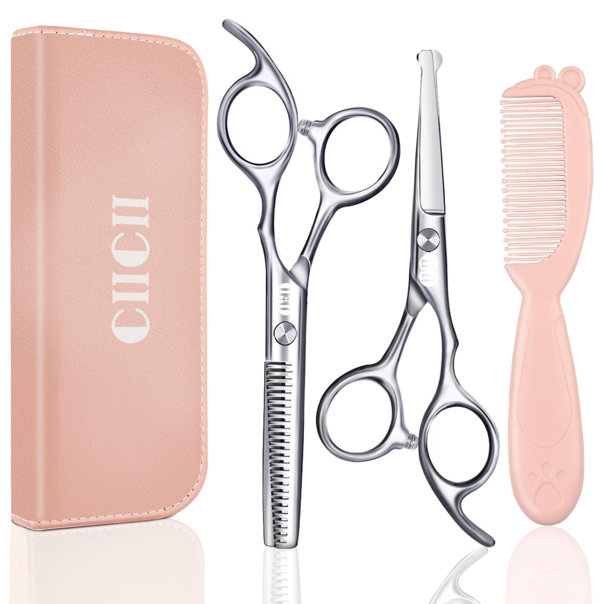 CIICII front packaging showing complete kids scissors kit for safe home trims