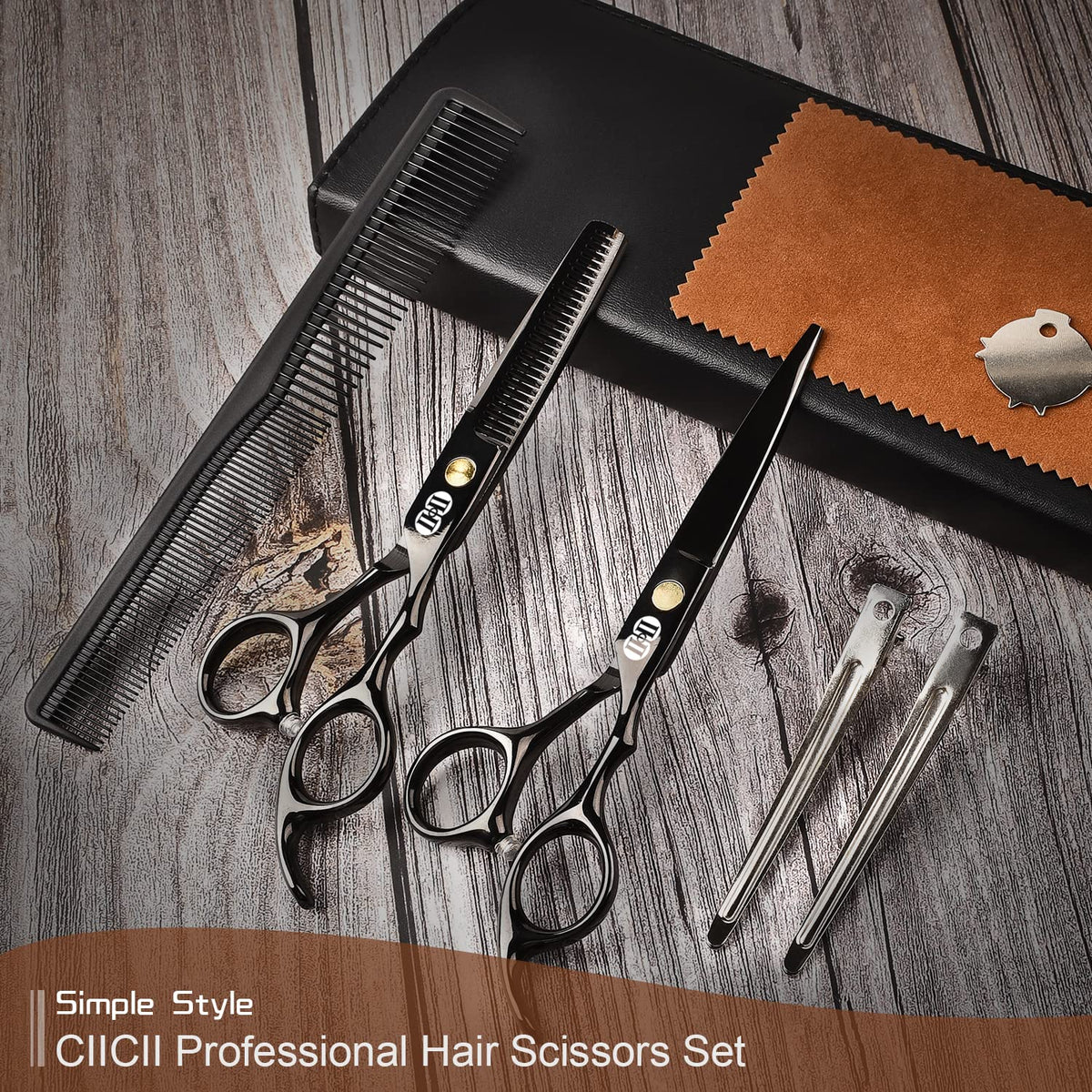CIICII in-use haircut action illustrating precise control and clean cuts
