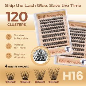 CILIYA close-up of adhesive band offering secure hold