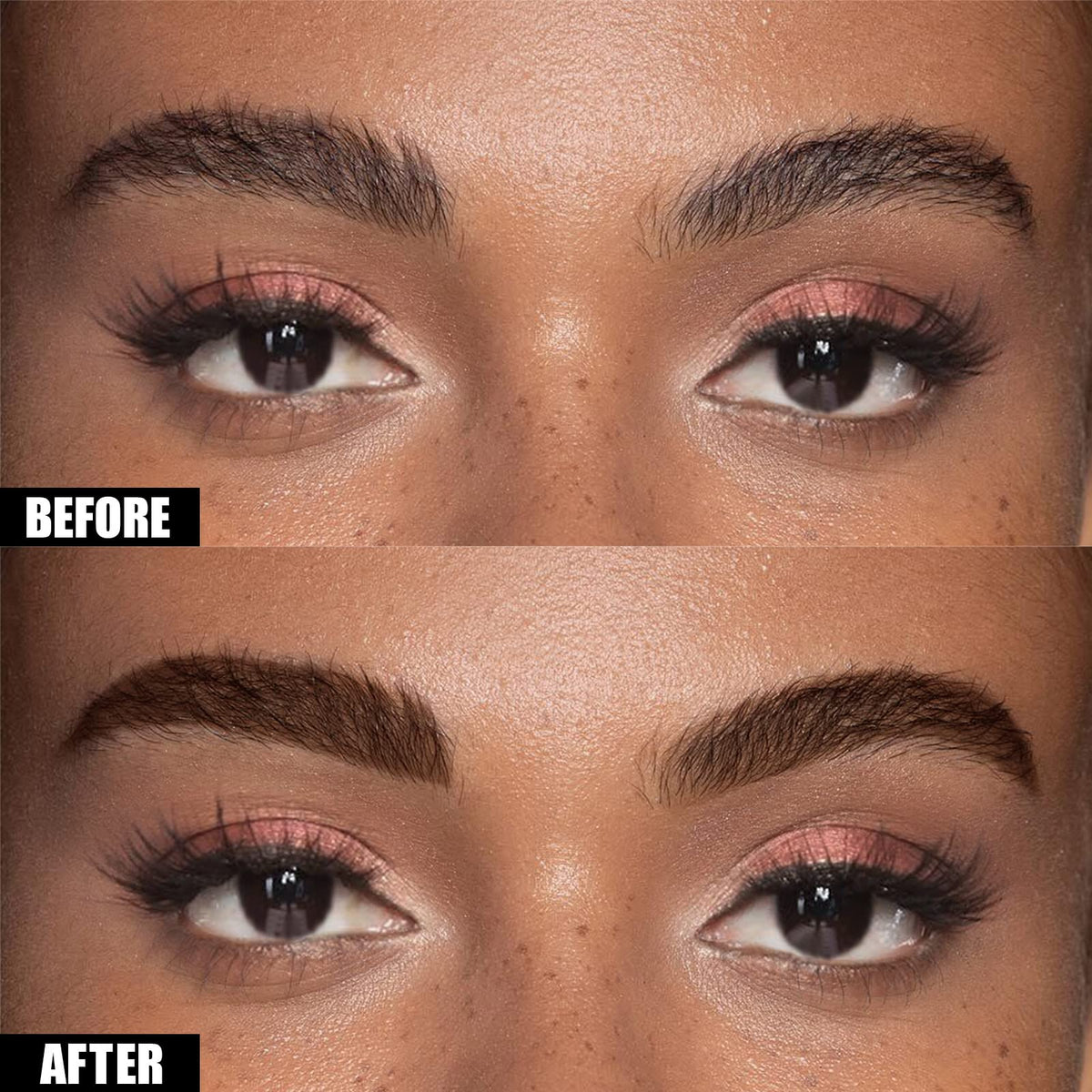 Cilrofelr brush tip close-up demonstrating precision for fine brow strokes