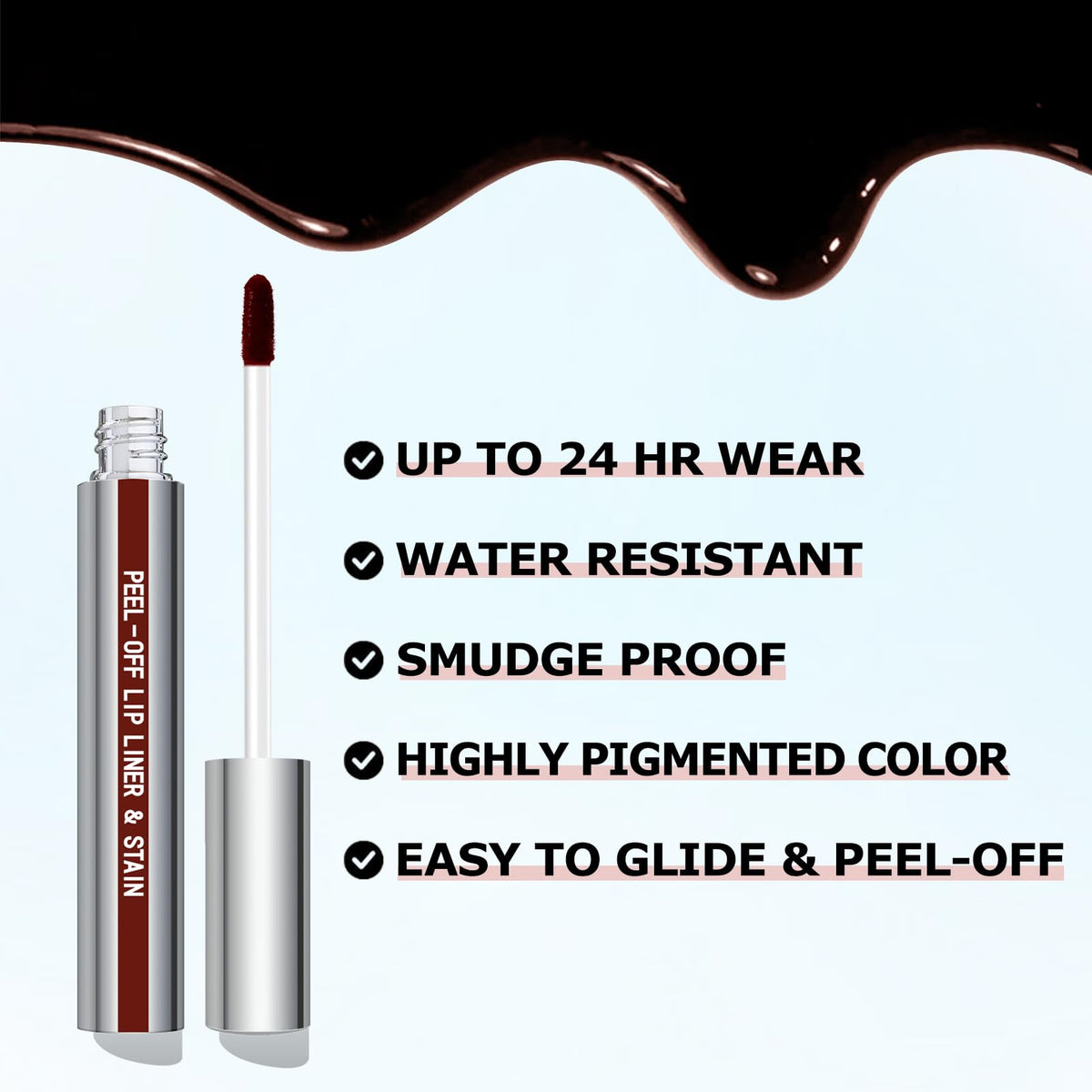 Cilrofelr Cocoa texture swatch demonstrating rich pigmentation