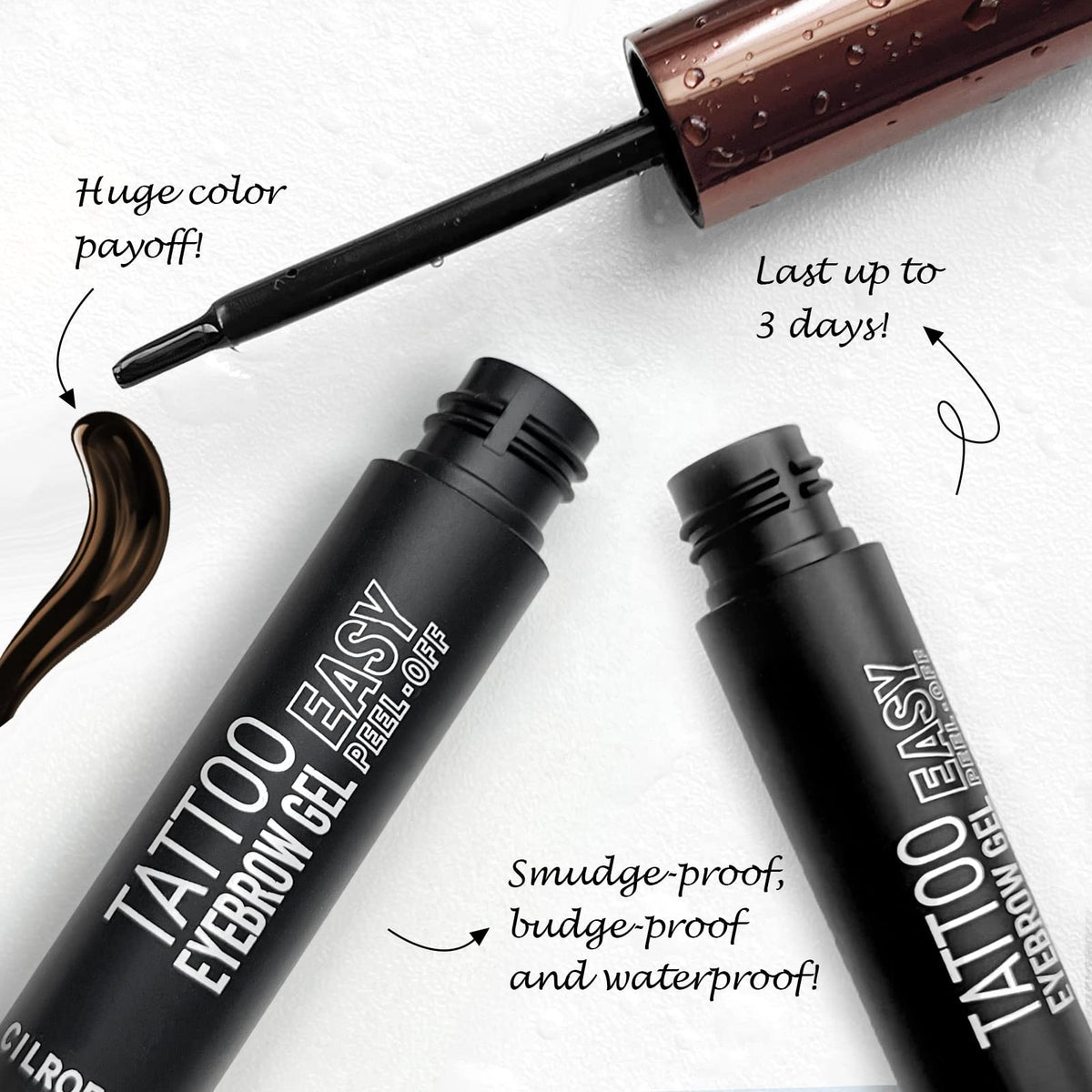 Cilrofelr fine applicator tip close-up for precise brow shaping