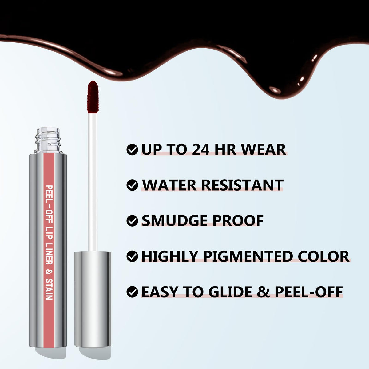 Cilrofelr gel texture swatch demonstrating high pigmentation and smooth spread