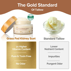 Cinder Brands jar next to coin for scale, indicates true 4 oz volume