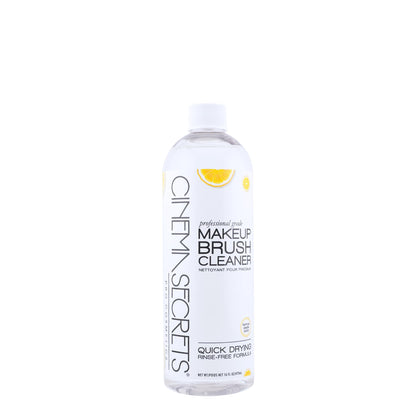Cinema Secrets front bottle 32oz lemon scent shows large professional cleaner