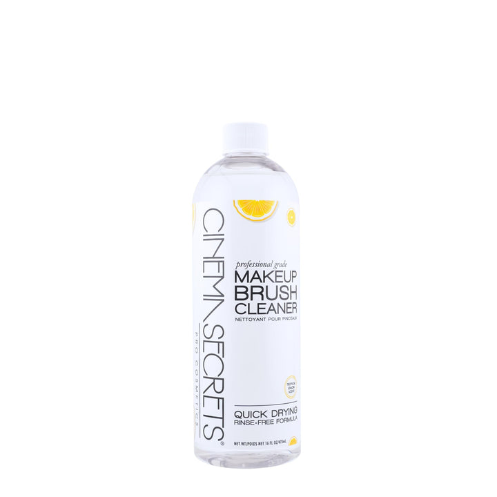 Cinema Secrets front bottle 32oz lemon scent shows large professional cleaner