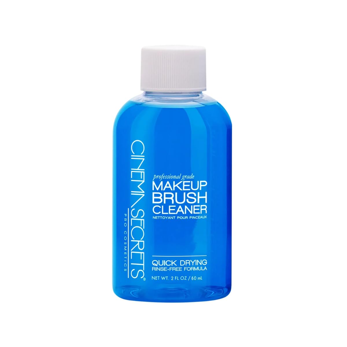 Cinema Secrets bottle front view showing label and 2 fl oz size, professional benefit