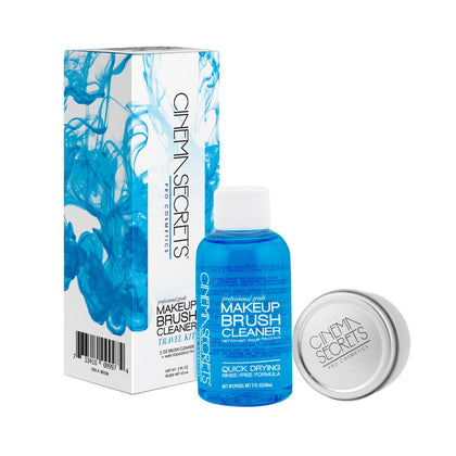 CINEMA SECRETS front packaging shows travel kit and benefits