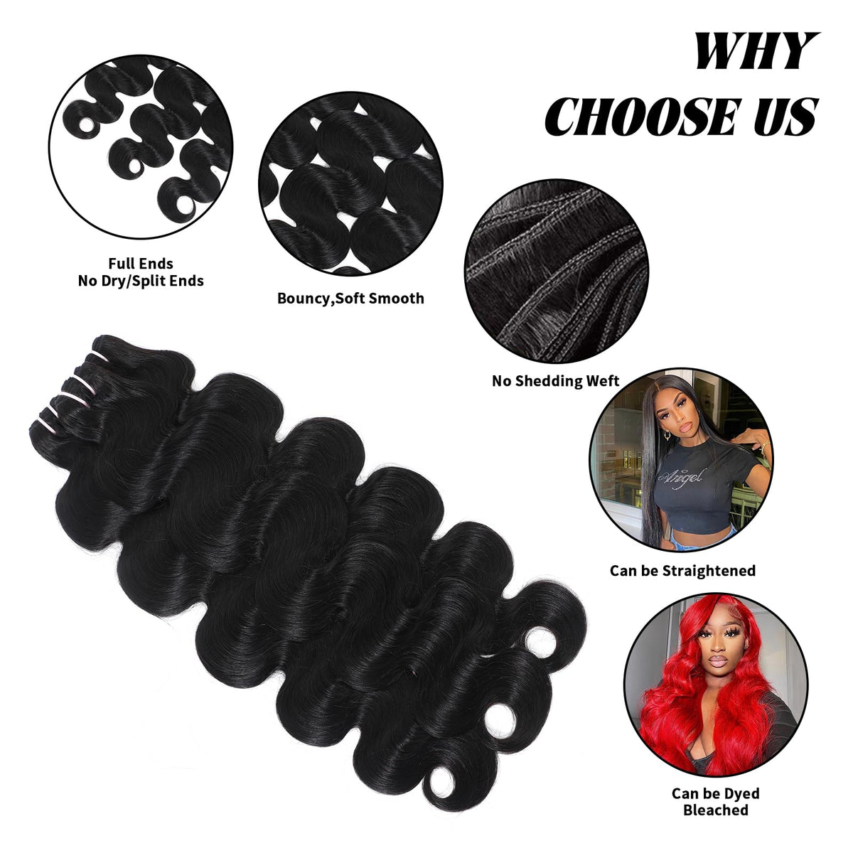 Ciracevi styled wig lifestyle shot illustrating natural-looking wear and volume