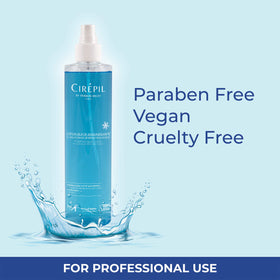 Cirepil used on bikini area illustrating gentle cleansing and reduced redness