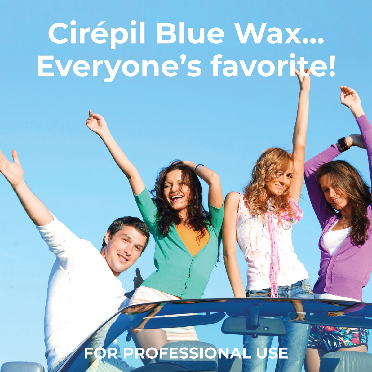 Cirepil blue in a salon setting showing professional-grade performance benefit