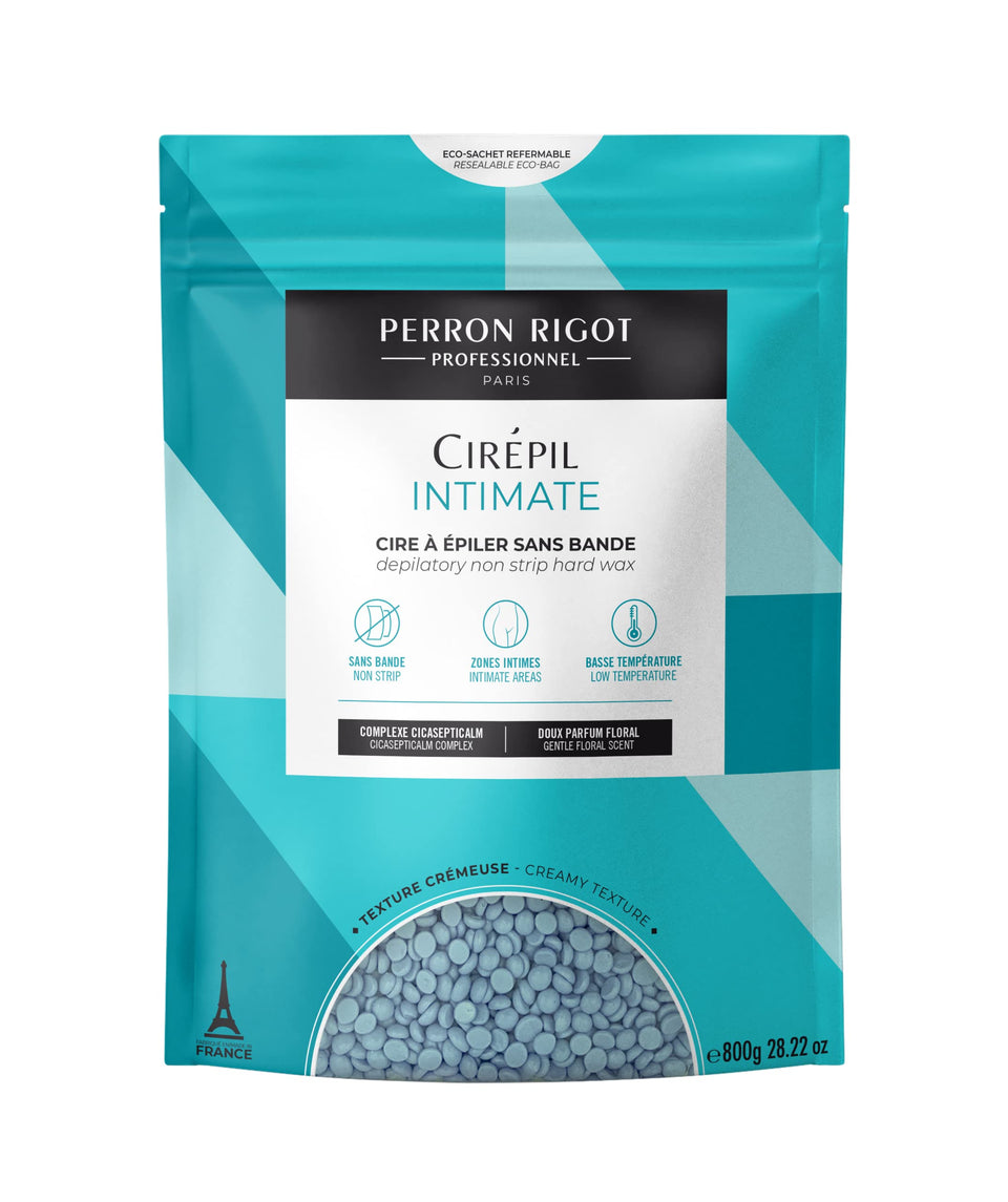 Cirepil Intimate front bag showing product and refill benefit