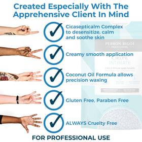 Cirepil Intimate bag next to hand showing 800g refill scale benefit