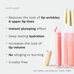 City Beauty product label highlighting key hydrating and safe ingredients