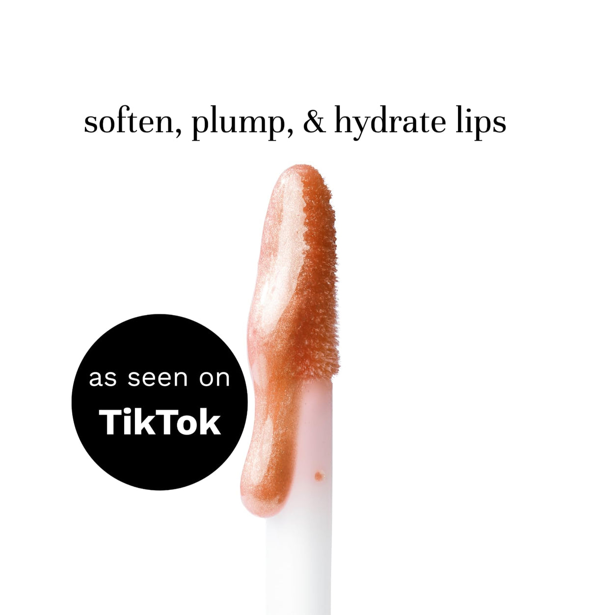City Beauty gloss next to ruler to show tube size and scale
