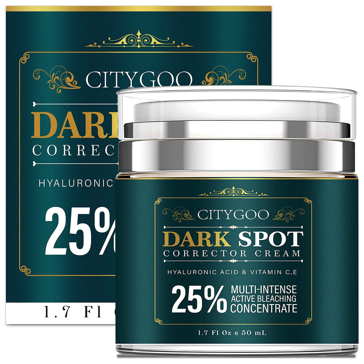 CITYGOO packaging open with cap to display dispenser and hygienic use