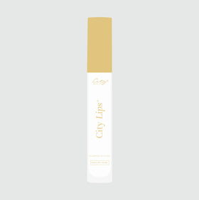 City Beauty City Lips clear in a beauty bag lifestyle scene for everyday convenience