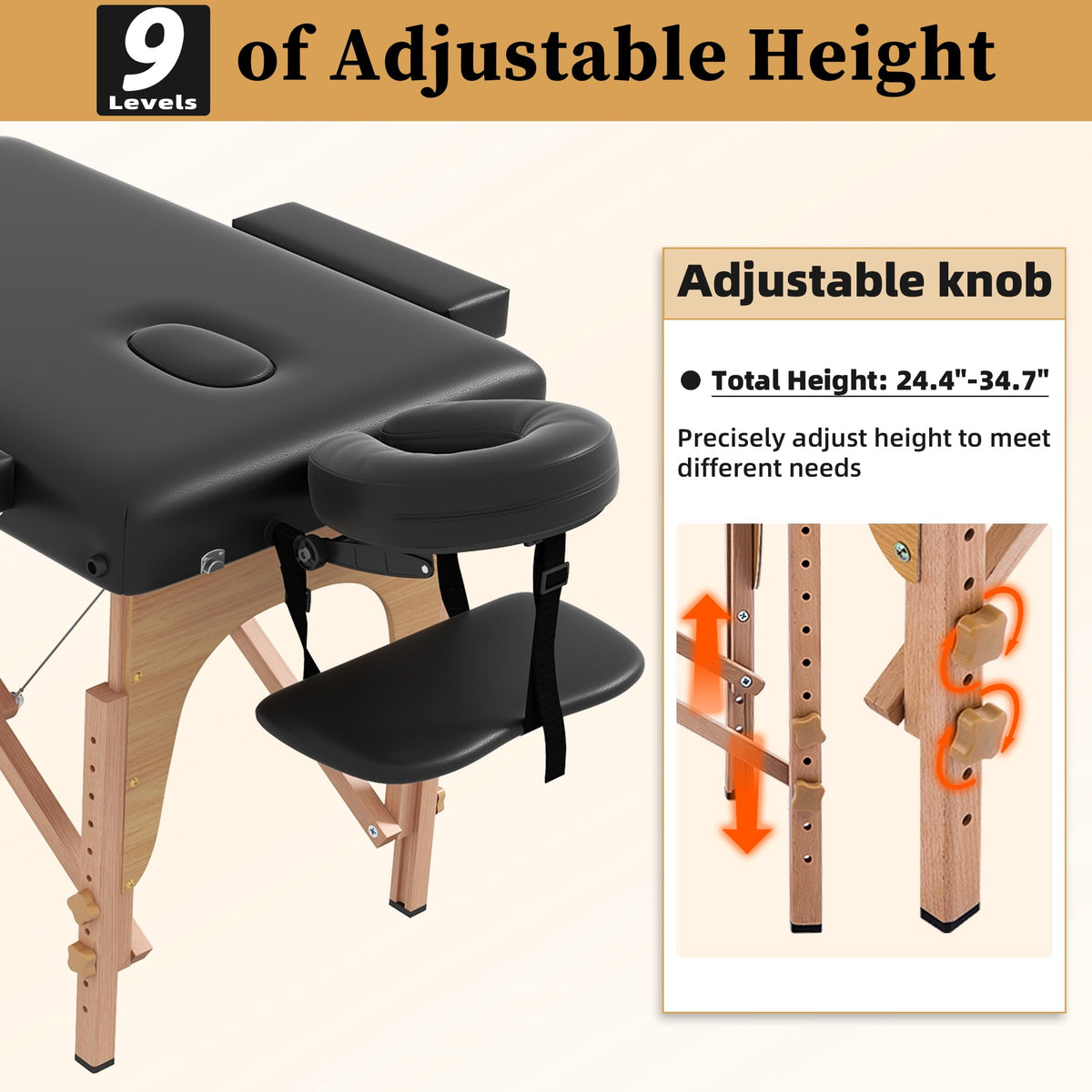 civama table folded in carrying bag for lightweight transport and convenience benefit