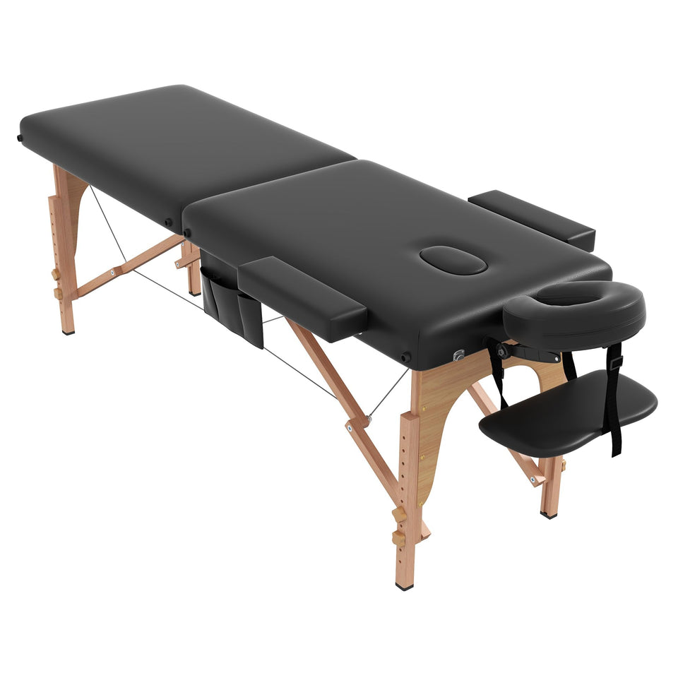 civama front view open portable table showing full surface and stability benefit