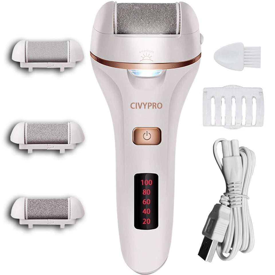 CIVYPRO front view of device and packaging showing compact design and kit benefit