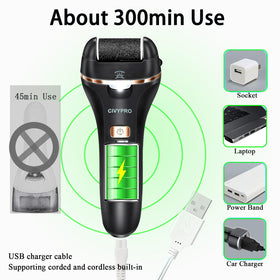 CIVYPRO close-up of textured roller head for effective callus removal