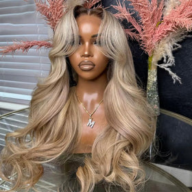 CIYOO HD lace closeup with bleached knots for realistic parting benefit