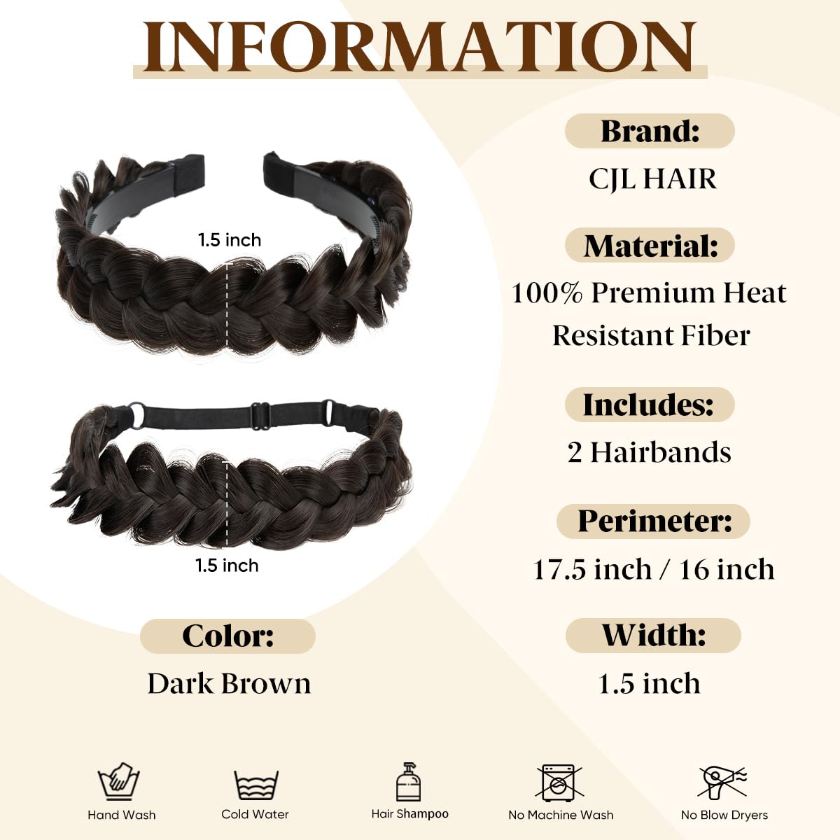CJL HAIR close-up of hand-braided synthetic texture with natural depth for seamless blending