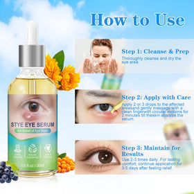clabay label close-up listing botanical extracts and soothing benefits