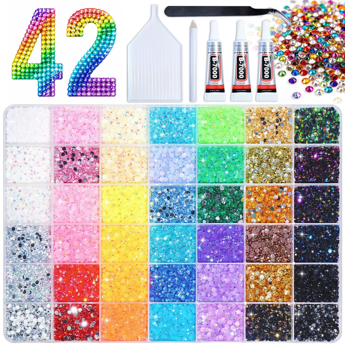 ClaBead front packaging showing full kit for instant crafting