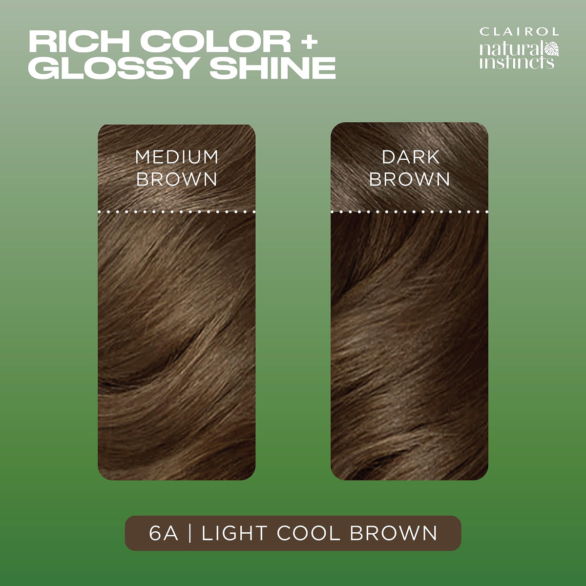 Texture of Clairol 6A color cream squeezed on surface showing creamy consistency for even application