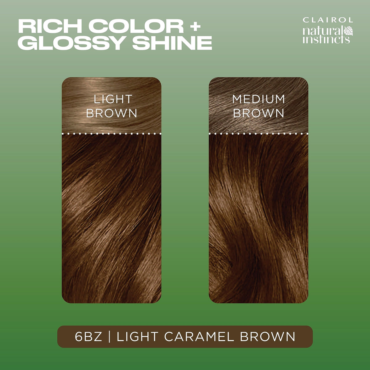Clairol Brilliant Shine Conditioner bottle demonstrating glossy finish