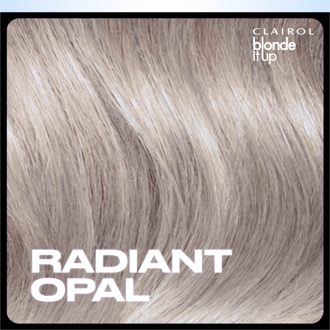 Clairol application in hand demonstrating ease of at-home use and controlled application