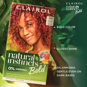 Clairol mixing bowl and gloves ready for application for easier home use