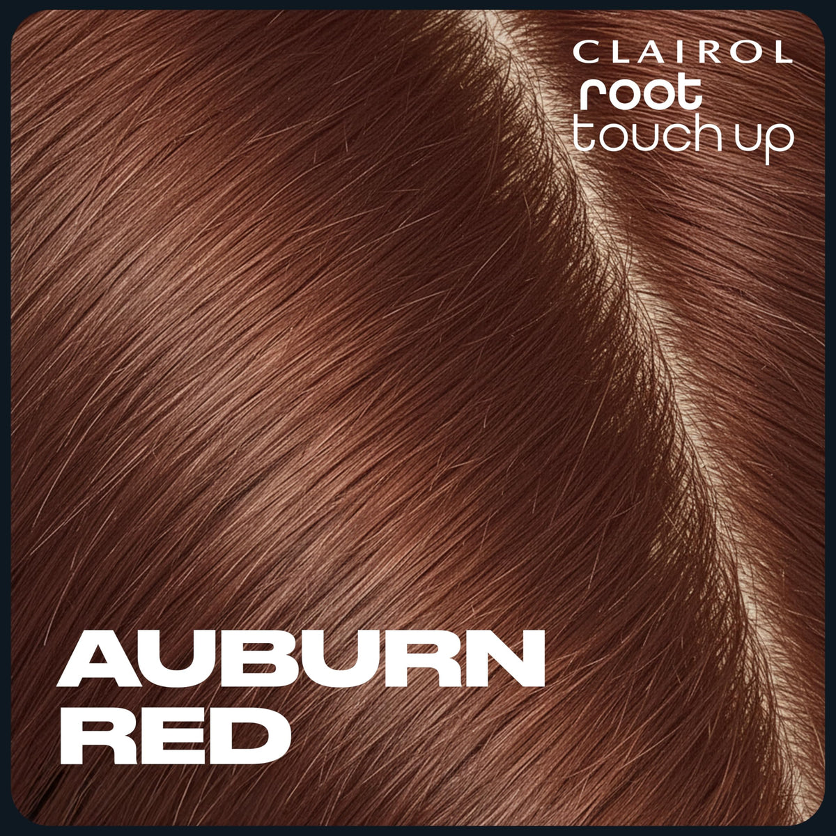 Clairol before and after roots comparison highlighting natural-looking results
