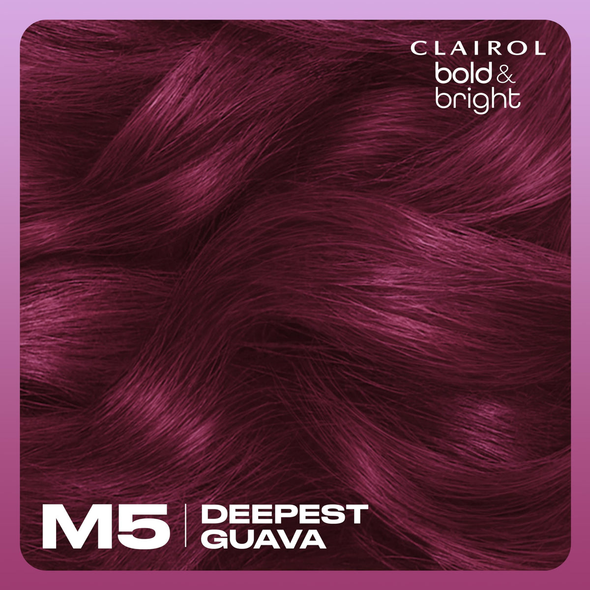 Clairol before and after hair length comparison showing color depth improvement