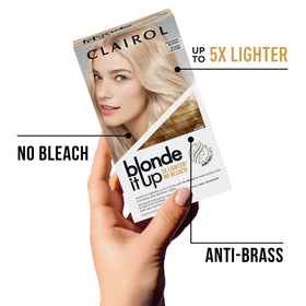 Clairol creamy blonding formula close-up showing smooth texture