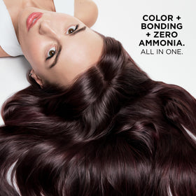 Clairol bonding treatment tube seal illustrating post-color strengthening benefit