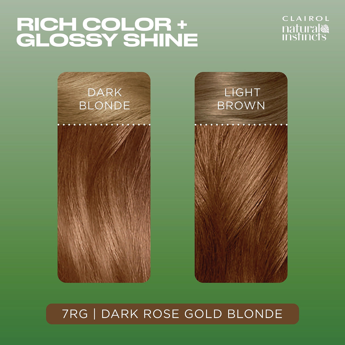 Clairol Brilliant Shine Conditioner tube, adds glossy finish and softness