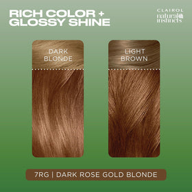 Clairol Brilliant Shine Conditioner tube, adds glossy finish and softness